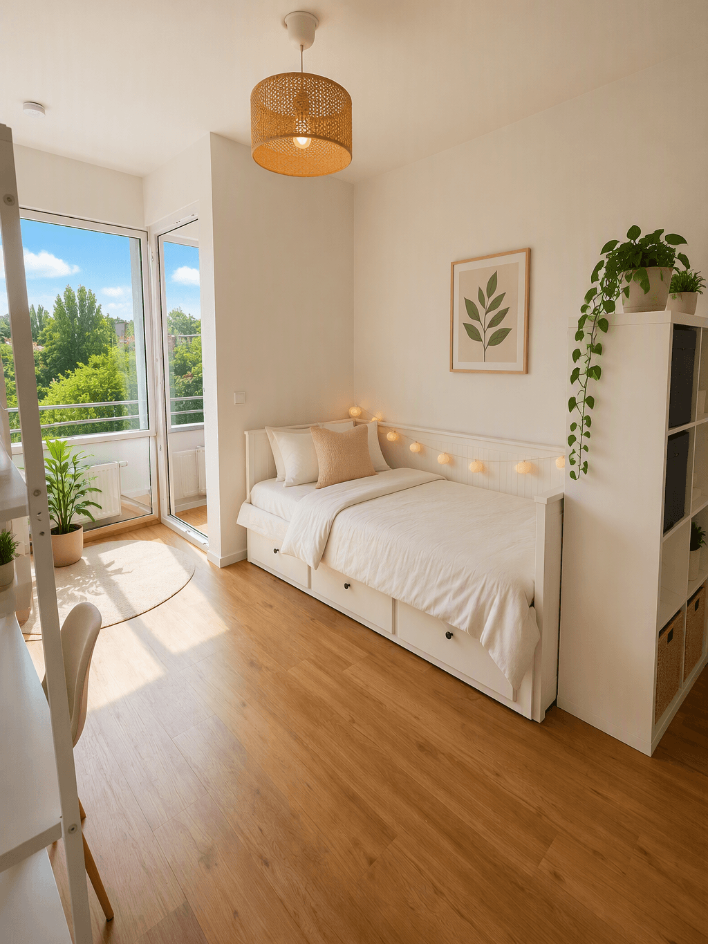 Apartment Blick nach draußen